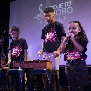 foto de aula ou evento da projeto sonoro
